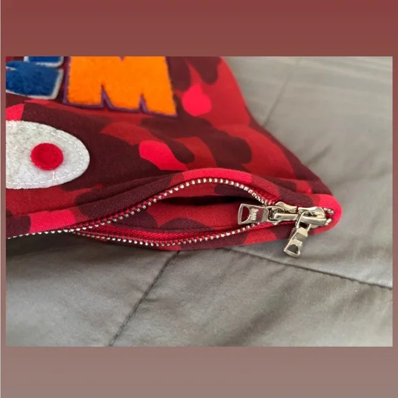Red bapsta hoodie